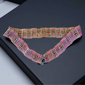 VOYAGE PASSION Colorful Beaded Belt